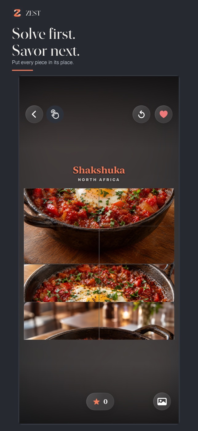 Zest original app preview